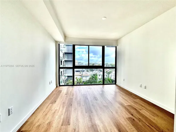 wooden floor in a room