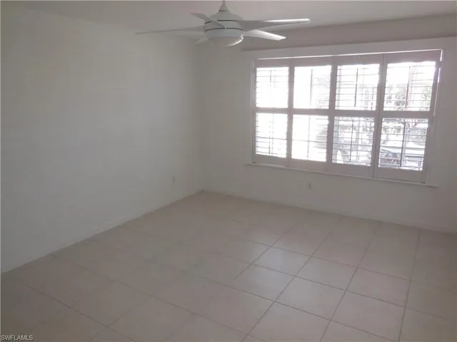 a view of a lake with a city