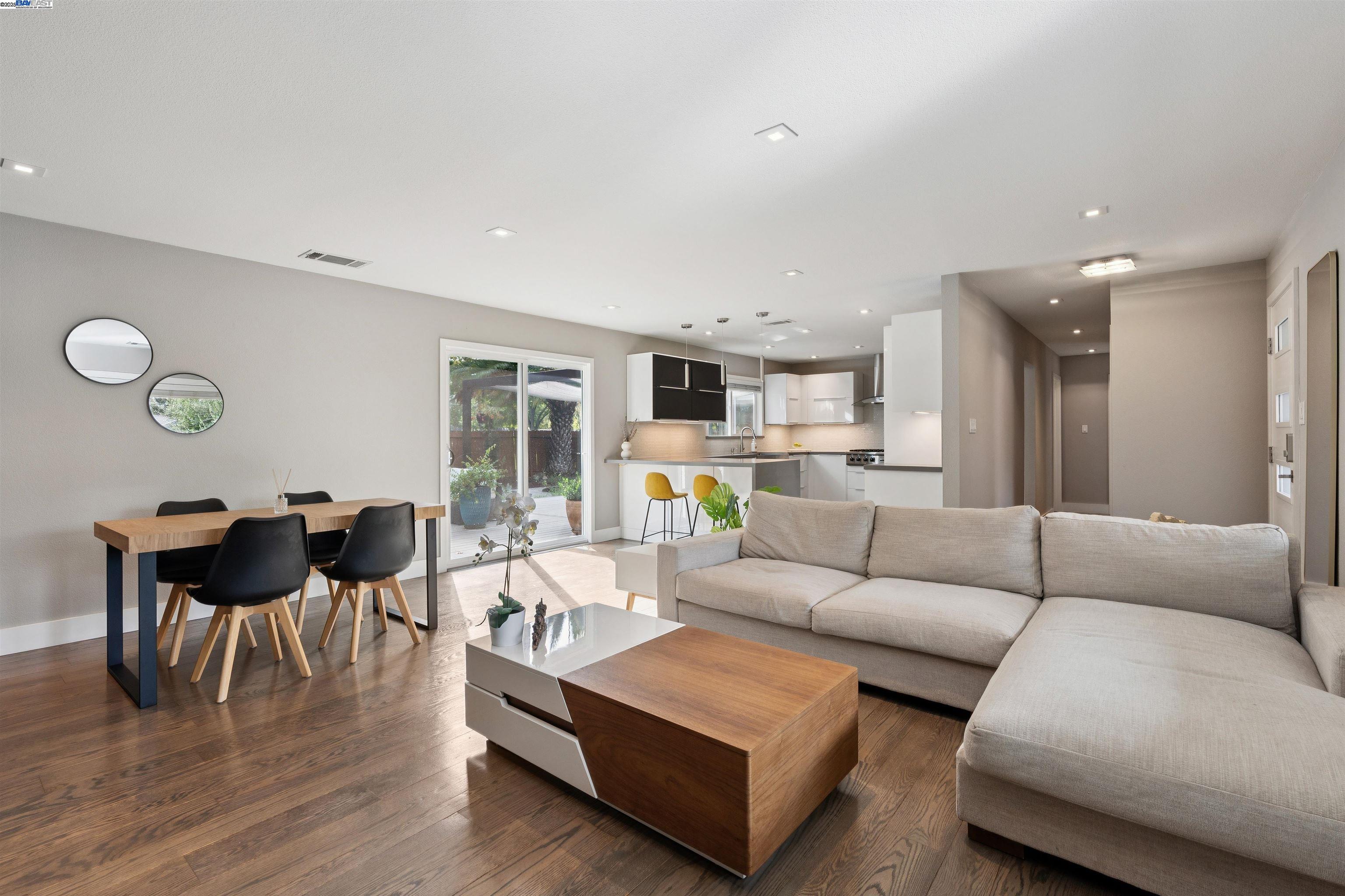 1230 Hale Drive Concord, CA 94518 - Photo 12 of 60 a living room with furniture and a wooden floor