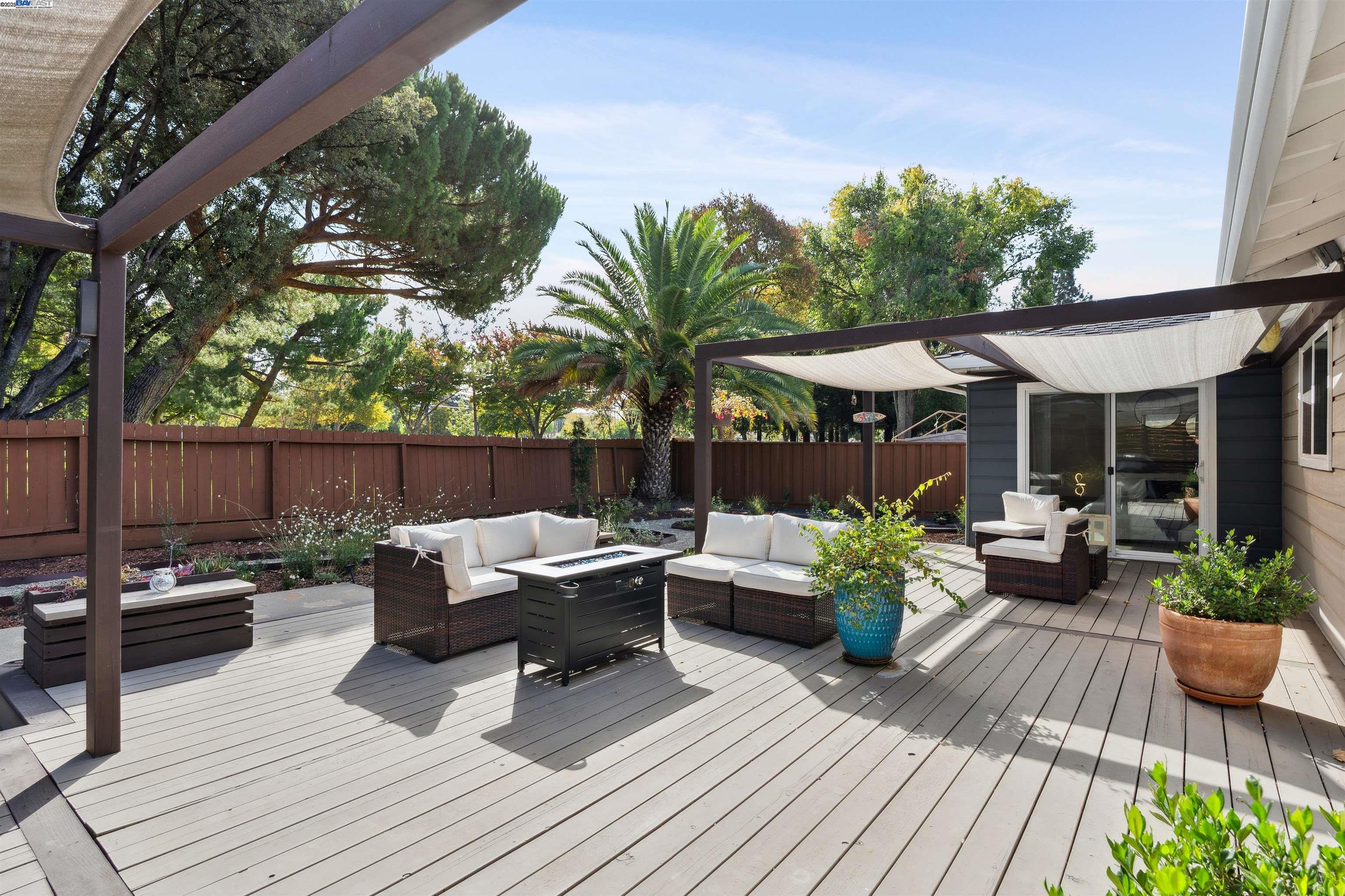 1230 Hale Drive Concord, CA 94518 - Photo 40 of 60 a view of a patio with couches and potted plants