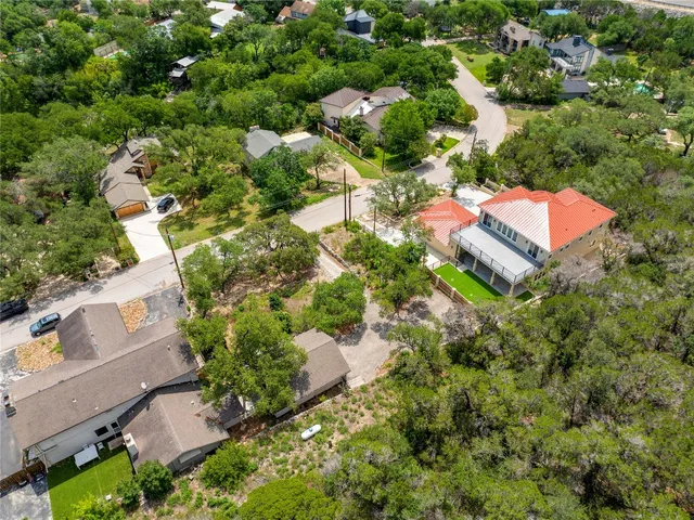 a view of a city and lake