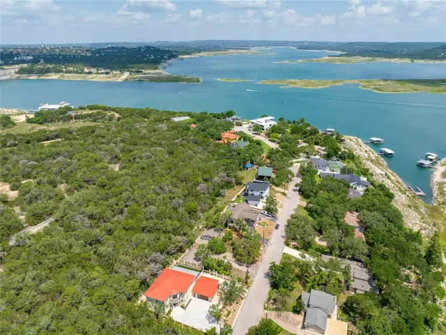 a view of a city and an ocean view