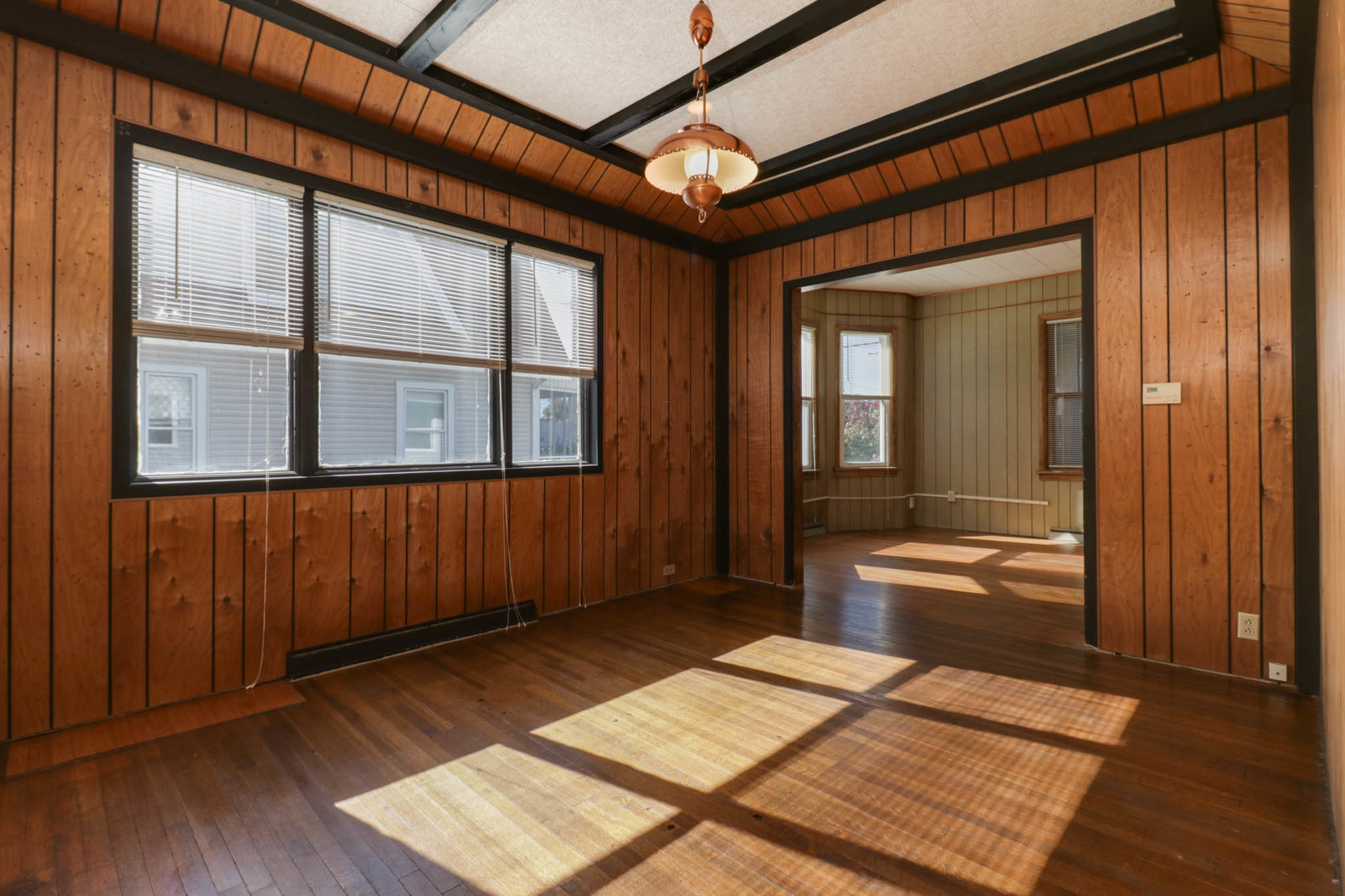 506 South Denver Street Bloomington, IL 61701 - Photo 9 of 41 wooden floor with a bed