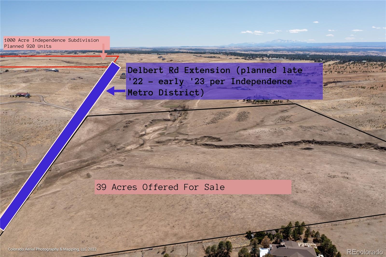 Delbert Road Parker, CO 80138 - Photo 9 of 9 a view of a sign