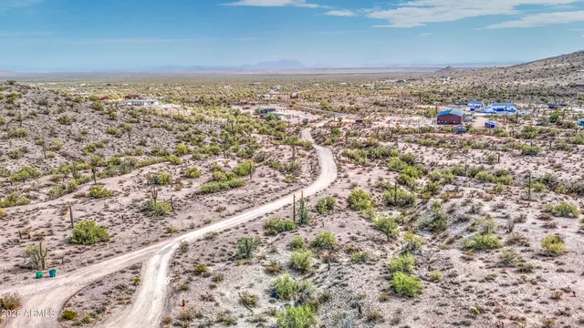 a view of a sky from a city