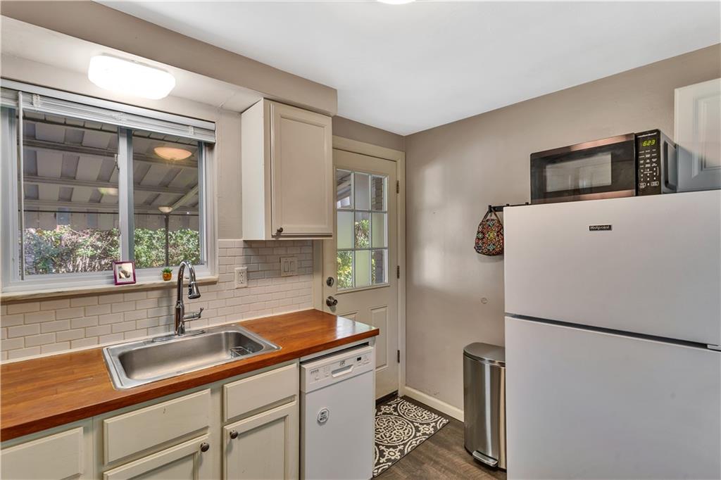 3779 Northern Pike Monroeville, PA 15146 - Photo 16 of 31 a kitchen with a refrigerator and a sink