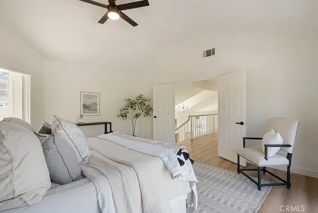 a view of a building with a tree