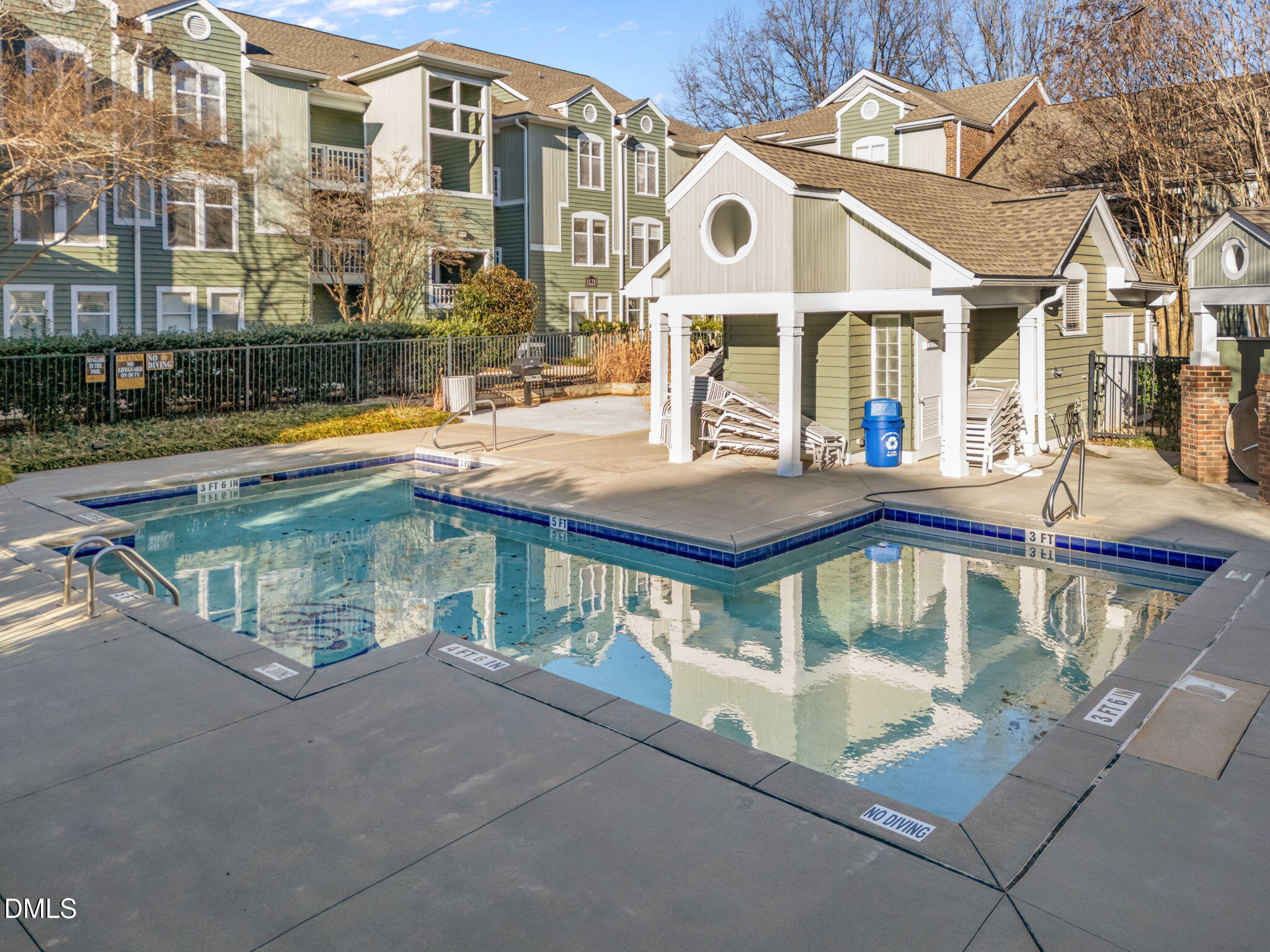 1210 Westview Lane, Unit 309 Raleigh, NC 27605 - Photo 28 of 42 a view of a house with swimming pool