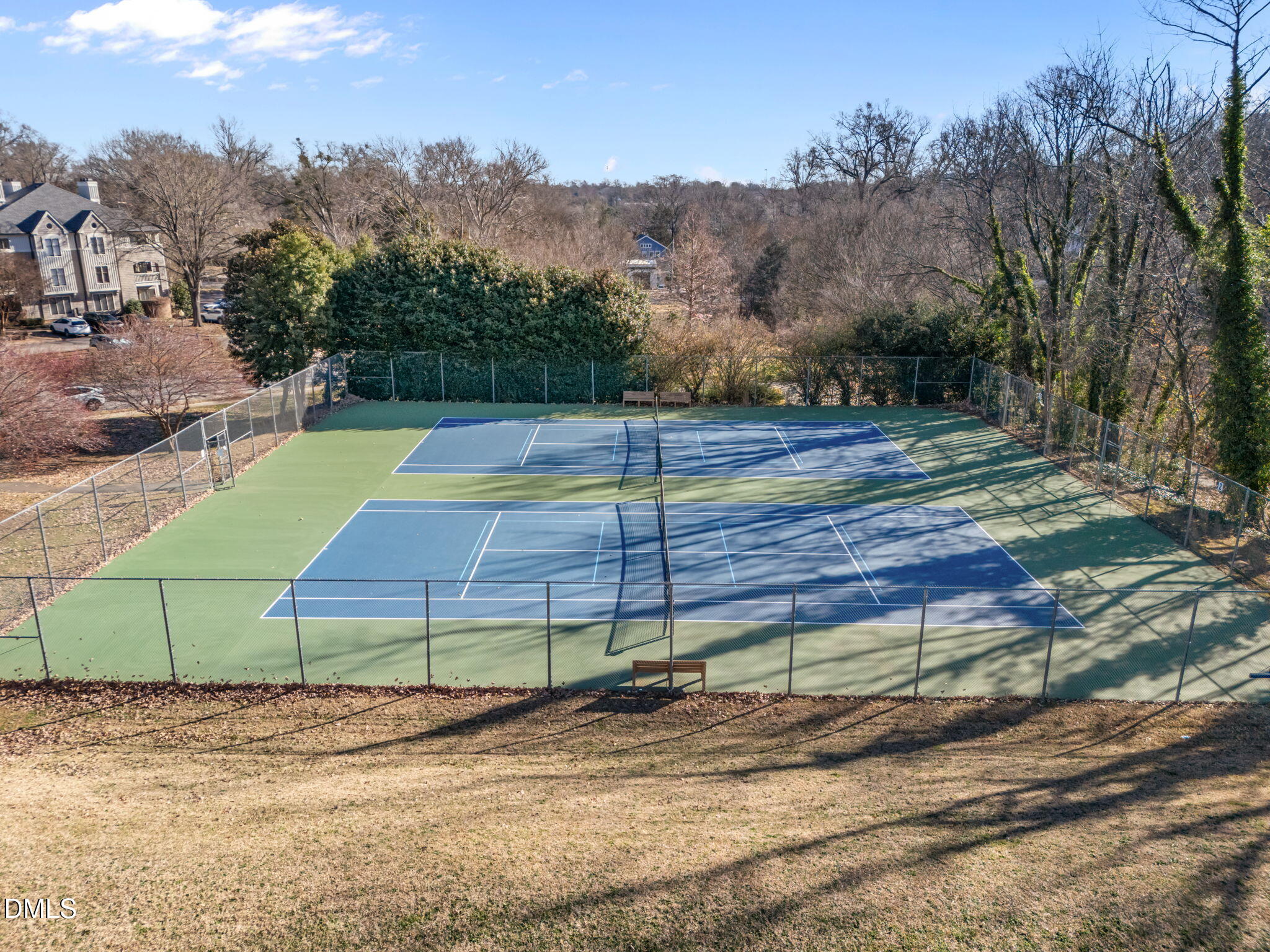 1210 Westview Lane, Unit 309 Raleigh, NC 27605 - Photo 39 of 42 a view of a backyard