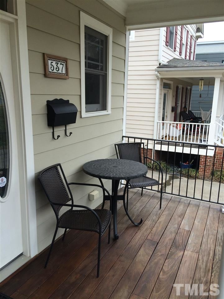 537 Pace Street Raleigh, NC 27604 - Photo 3 of 25 a house view with a seating space