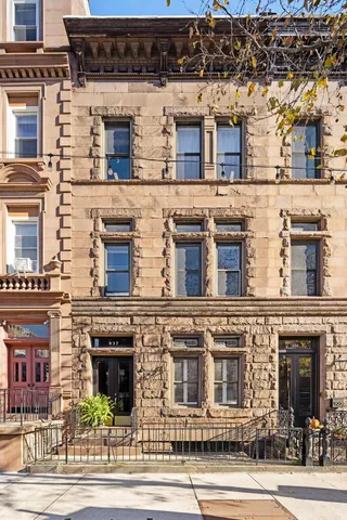 a view of a building with a window