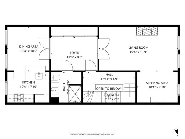 a picture of a floor plan