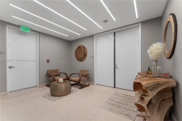 a view of a city with tall buildings