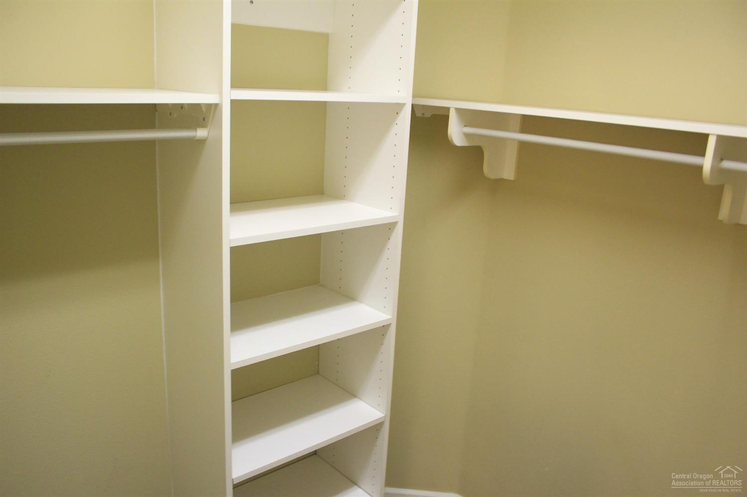 19459 Blue Lake Loop Bend, OR 97702 - Photo 13 of 19 a view of an empty walk in closet