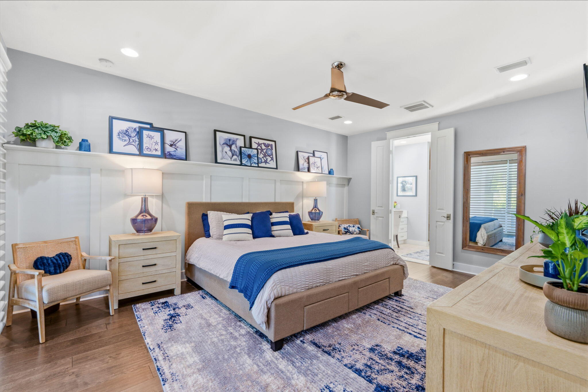 128 Jack Knife Drive Inlet Beach, FL 32461 - Photo 22 of 48 Master bedoom