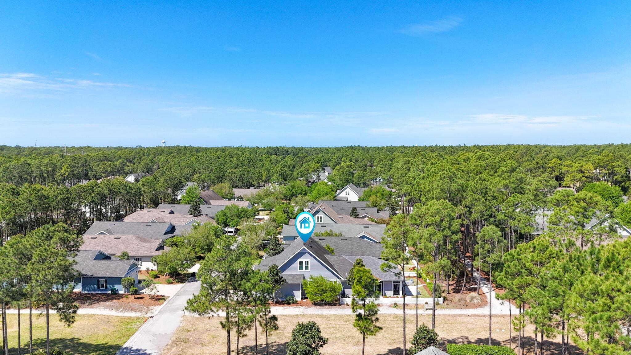 128 Jack Knife Drive Inlet Beach, FL 32461 - Photo 47 of 48 Aerial View
