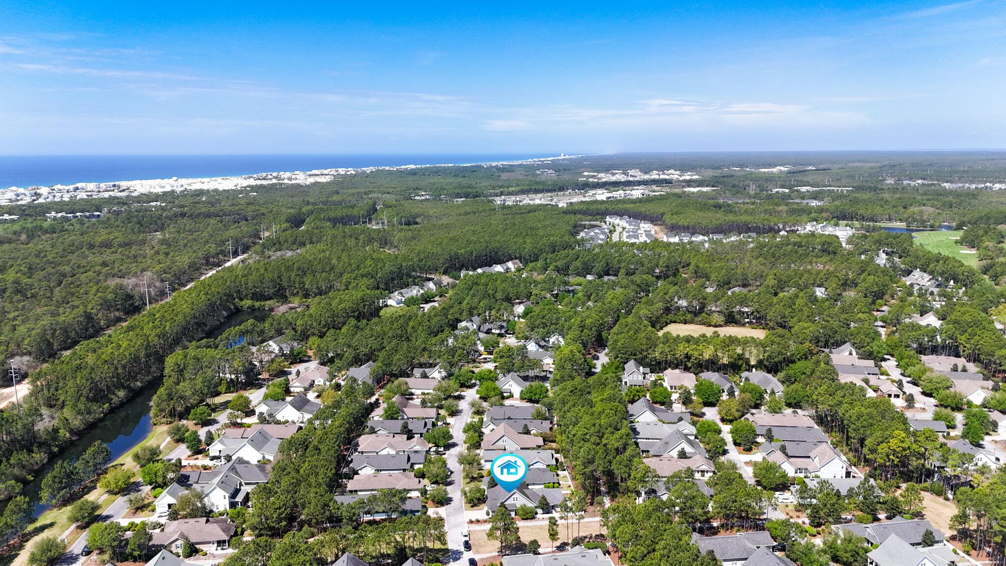 128 Jack Knife Drive Inlet Beach, FL 32461 - Photo 48 of 48 Aerial View