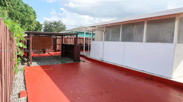 a view of outdoor space and deck