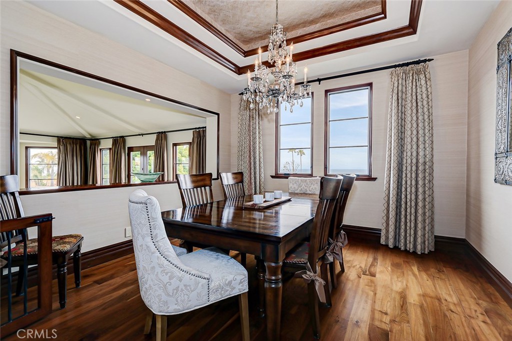 853 6th Street Manhattan Beach, CA 90266 - Photo 24 of 60 a view of a a dining room with furniture window and wooden floor