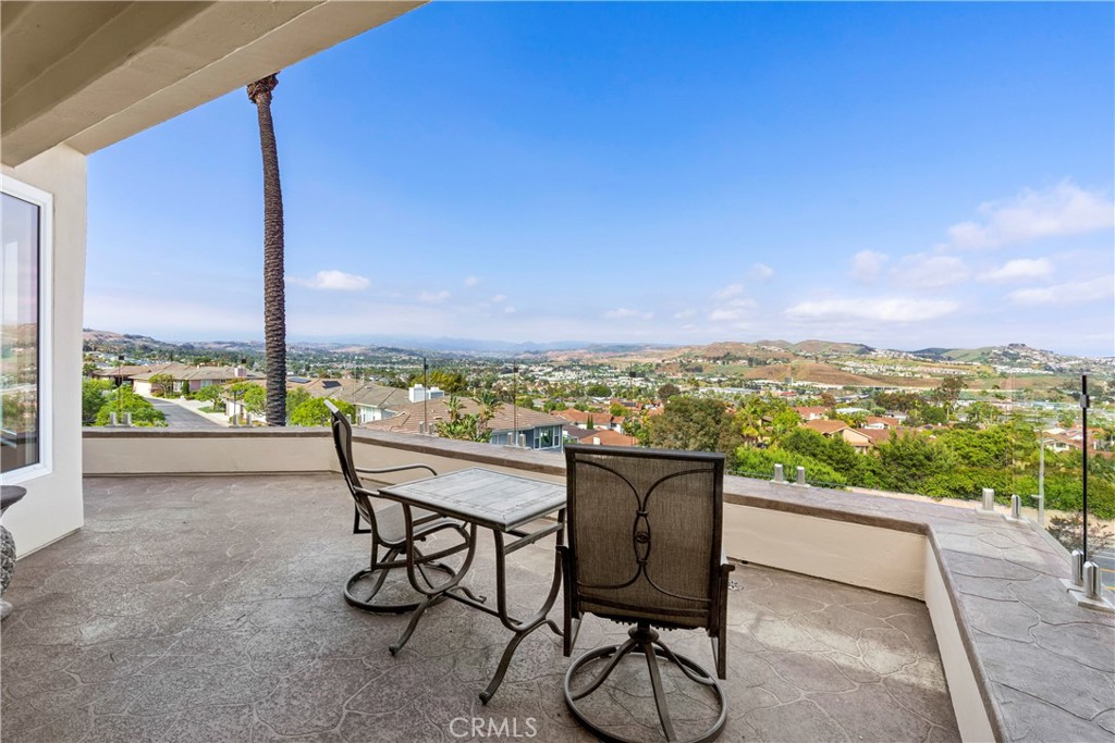 33662 Holtz Hill Drive Dana Point, CA 92629 - Photo 58 of 75 a view of a terrace with furniture and city view