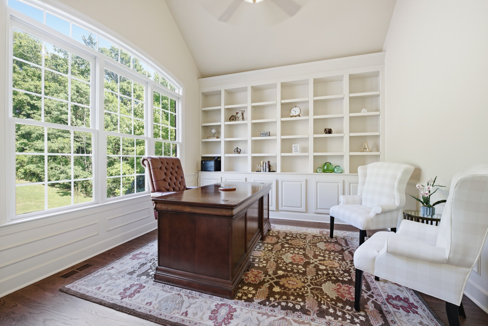319 Hamlets End Way Franklin, TN 37067 - Photo 9 of 54 a view of a workspace with furniture and a window