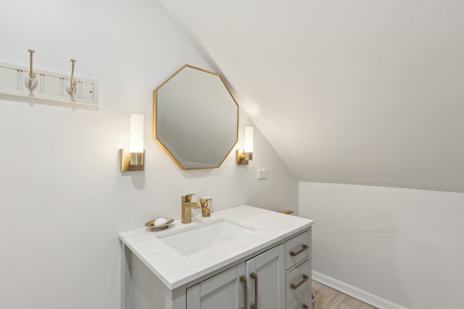 40783 Gridley Drive Antioch, IL 60002 - Photo 24 of 44 a bathroom with a sink and a mirror