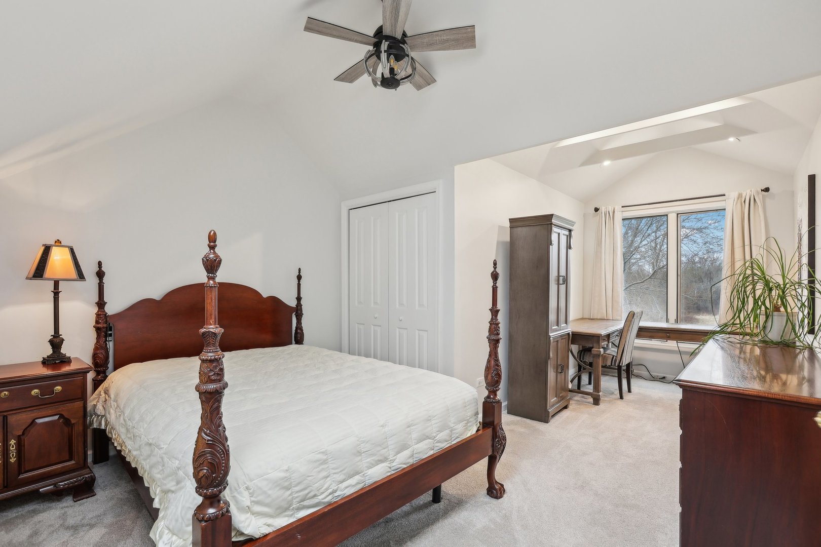 40783 Gridley Drive Antioch, IL 60002 - Photo 25 of 44 a bedroom with a bed and wooden floor
