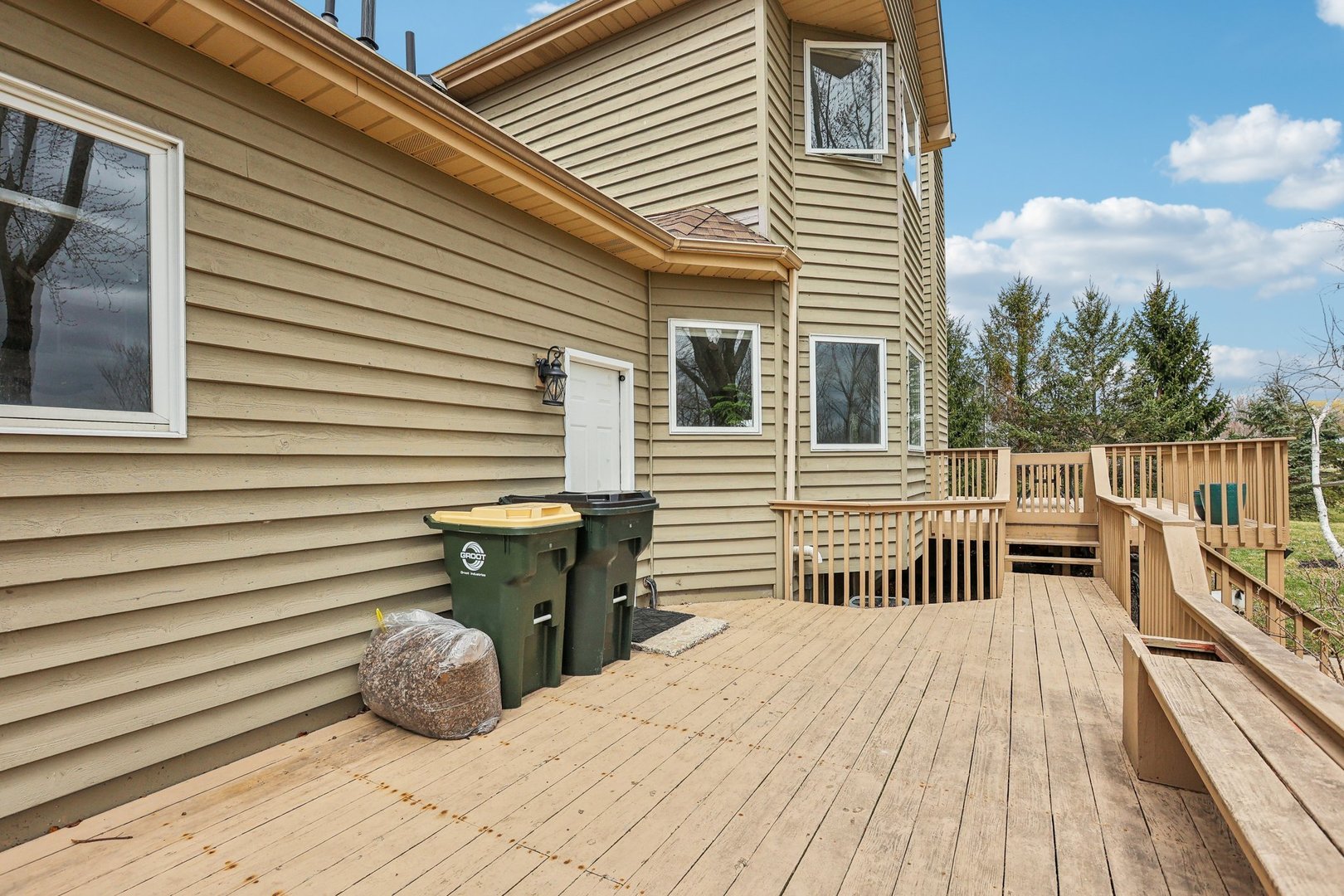 40783 Gridley Drive Antioch, IL 60002 - Photo 36 of 44 a view of a two chairs on the deck
