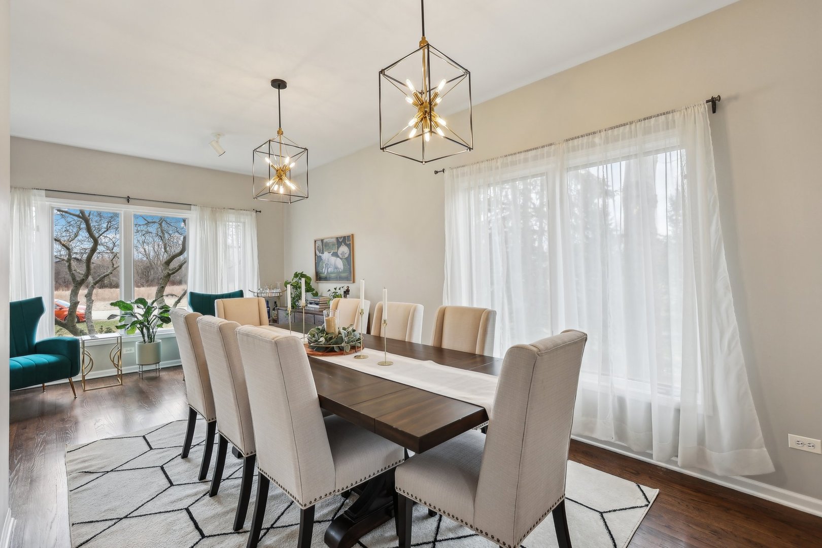 40783 Gridley Drive Antioch, IL 60002 - Photo 7 of 44 a view of a dining room with furniture window and wooden floor