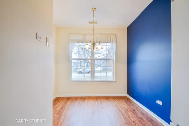 a view of a room with window