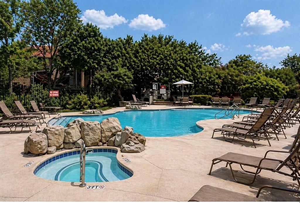4345 Timberglen Road Dallas, TX 75287 - Photo 26 of 26 a view of outdoor space yard swimming pool and green space