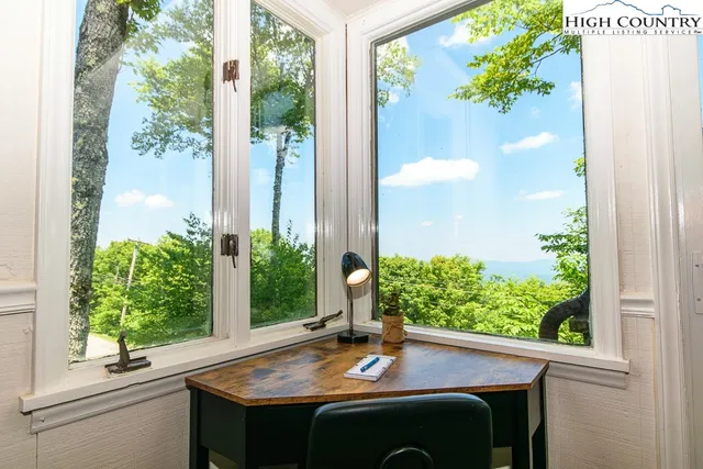 a kitchen with a stove and a microwave