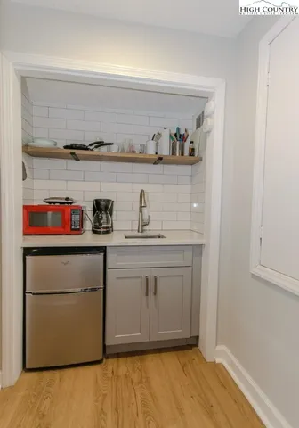 a bathroom with shower