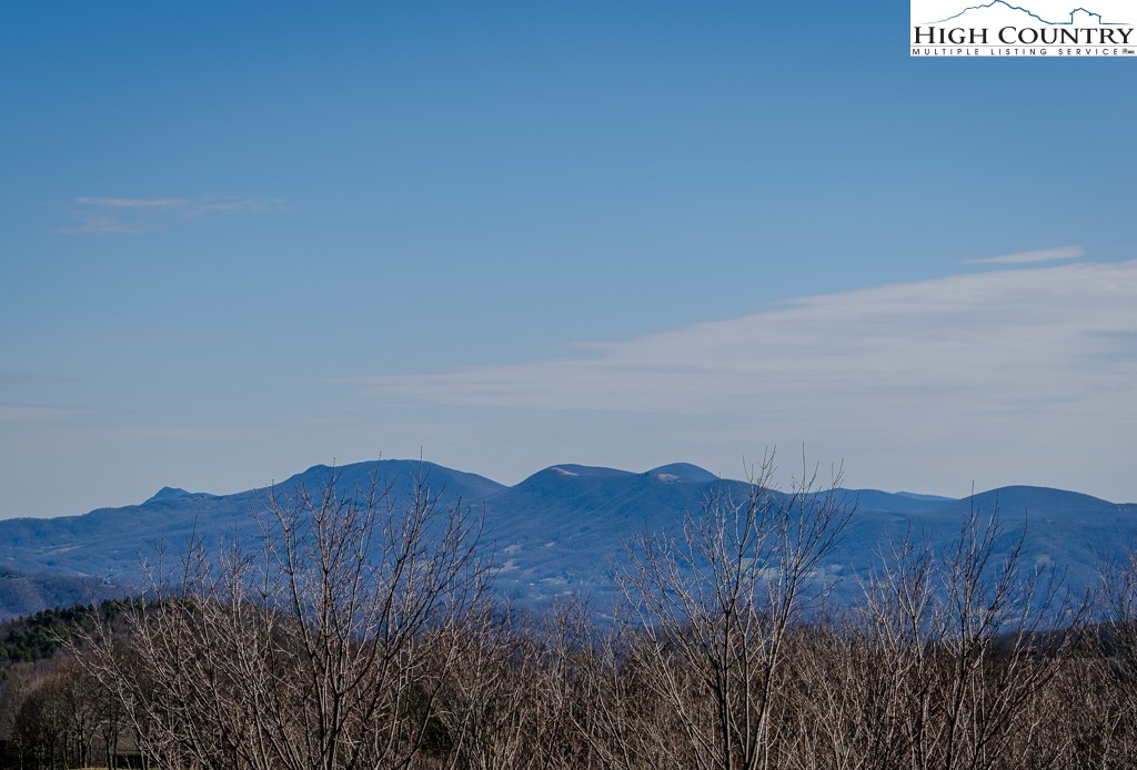 220 Northridge Road, Unit 25 Beech Mountain, NC 28604 - Photo 3 of 47 a view of a dry field with mountains in the background