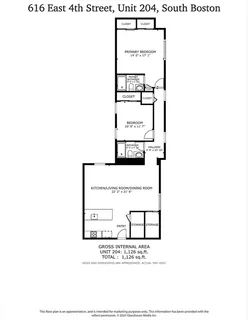 $999,999 | 616 East 4th Street, Unit 204, Boston, MA 02127