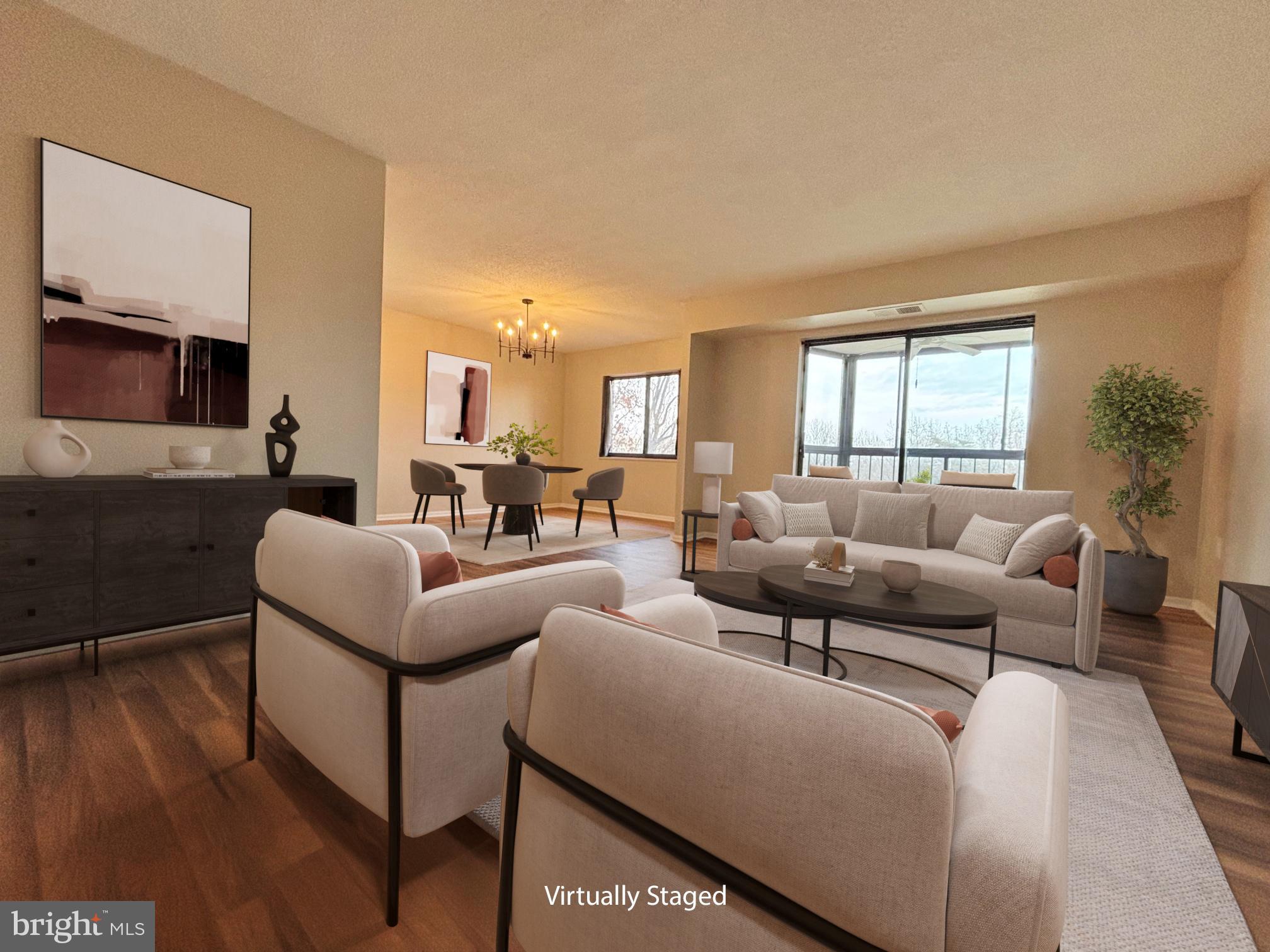 15107 Interlachen Drive, Unit 2702 Silver Spring, MD 20906 - Photo 1 of 13 Living Room & Dinning