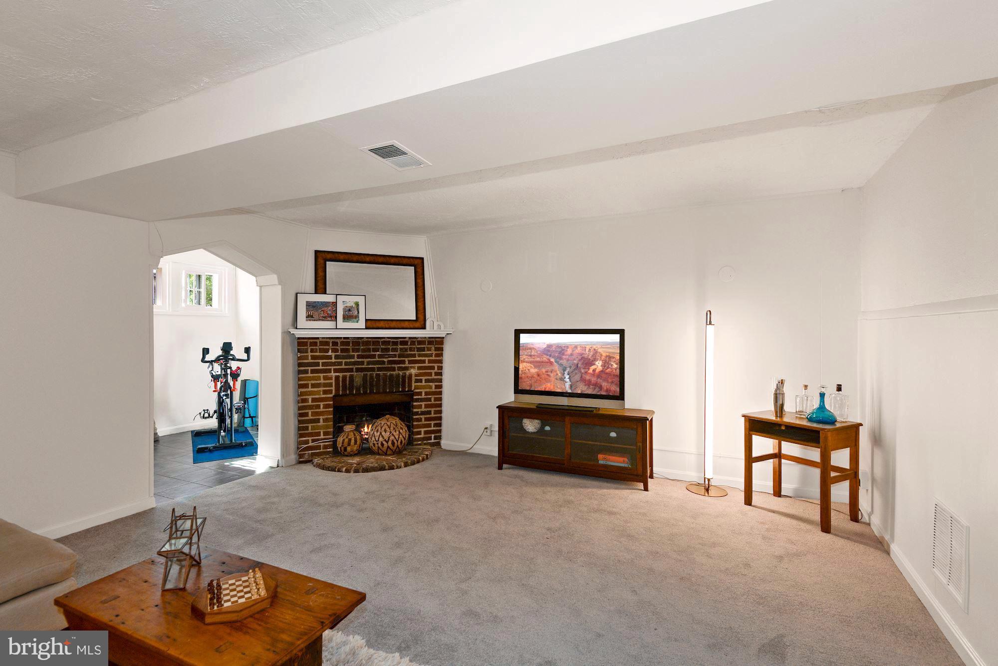 1335 Rittenhouse Street Northwest Washington, DC 20011 - Photo 26 of 33 Lower Level Entertainment Room