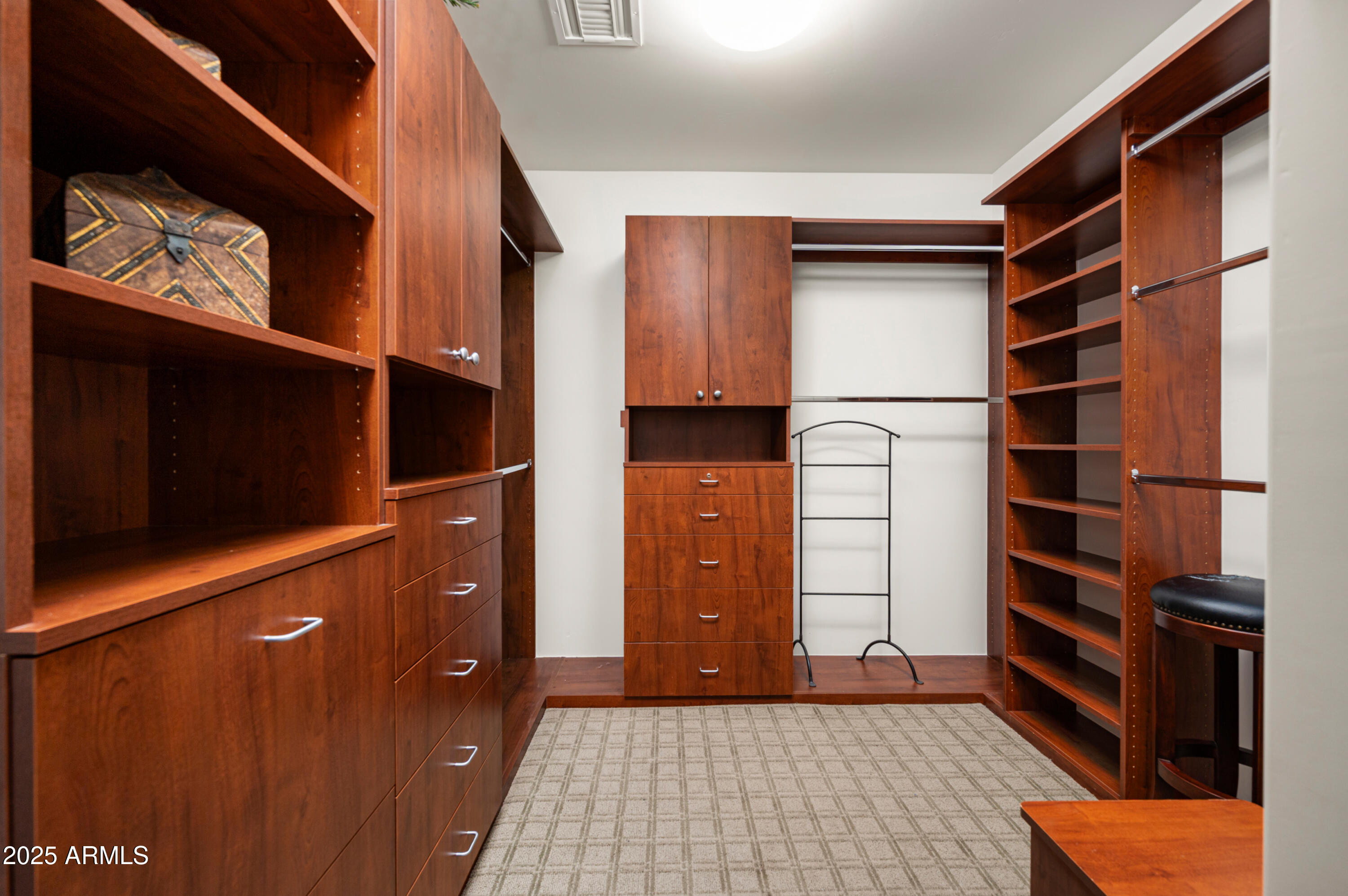 10597 East Rising Sun Drive Scottsdale, AZ 85262 - Photo 25 of 53 a view of walk in closet with clothes and shoes