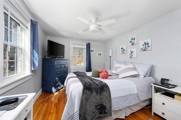 16 Hazelwood Road Dennis, MA 02660 - Photo 17 of 40 a bedroom with a bed and a flat screen tv