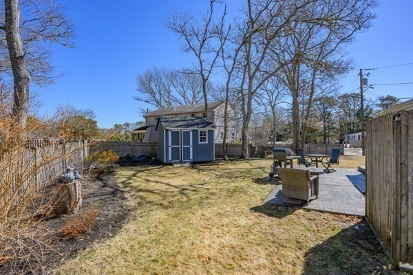 16 Hazelwood Road Dennis, MA 02660 - Photo 30 of 40 a view of a yard with a house in the background