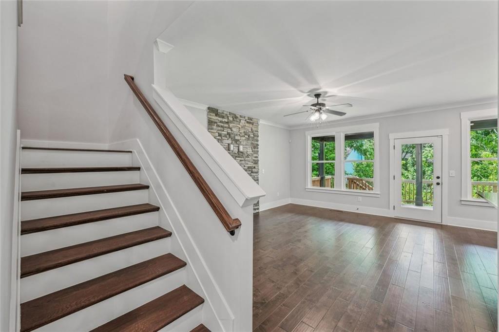 1179 Booker Avenue Southwest Atlanta, GA 30310 - Photo 26 of 54 wooden floor in an empty room with a window