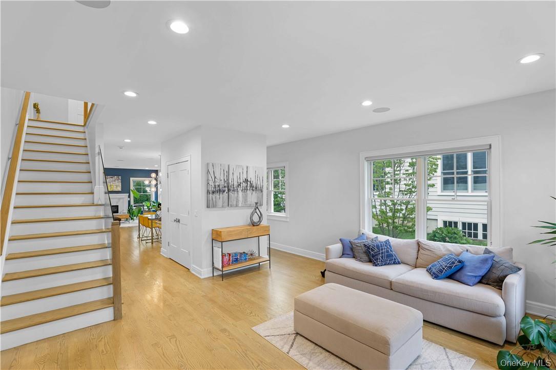 113 Brown Road Scarsdale, NY 10583 - Photo 7 of 27 a living room with furniture and a large window