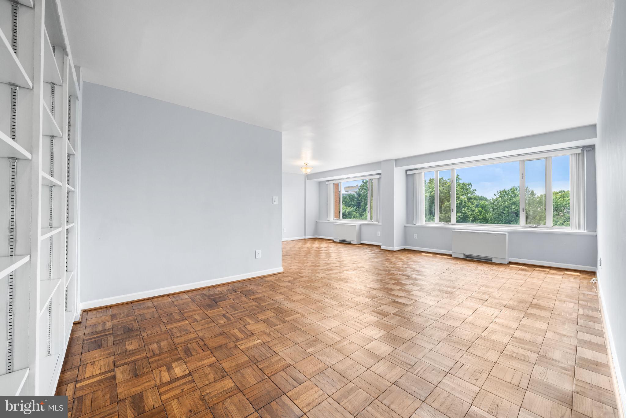 4301 Massachusetts Avenue Northwest, Unit 6006 Washington, DC 20016 - Photo 16 of 33 a view of an empty room with a window