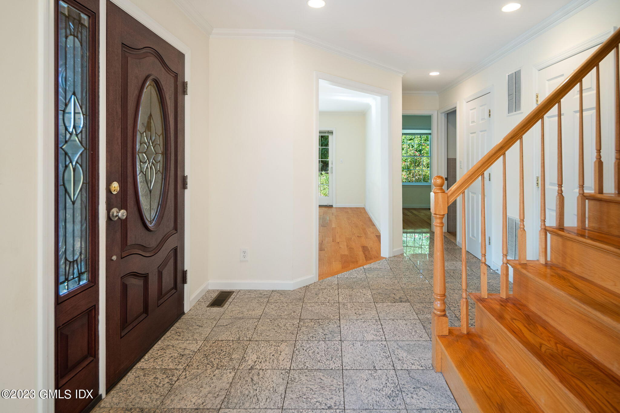 30 Rippowam Road Cos Cob, CT 06807 - Photo 9 of 42 a view of an entryway with wooden floor