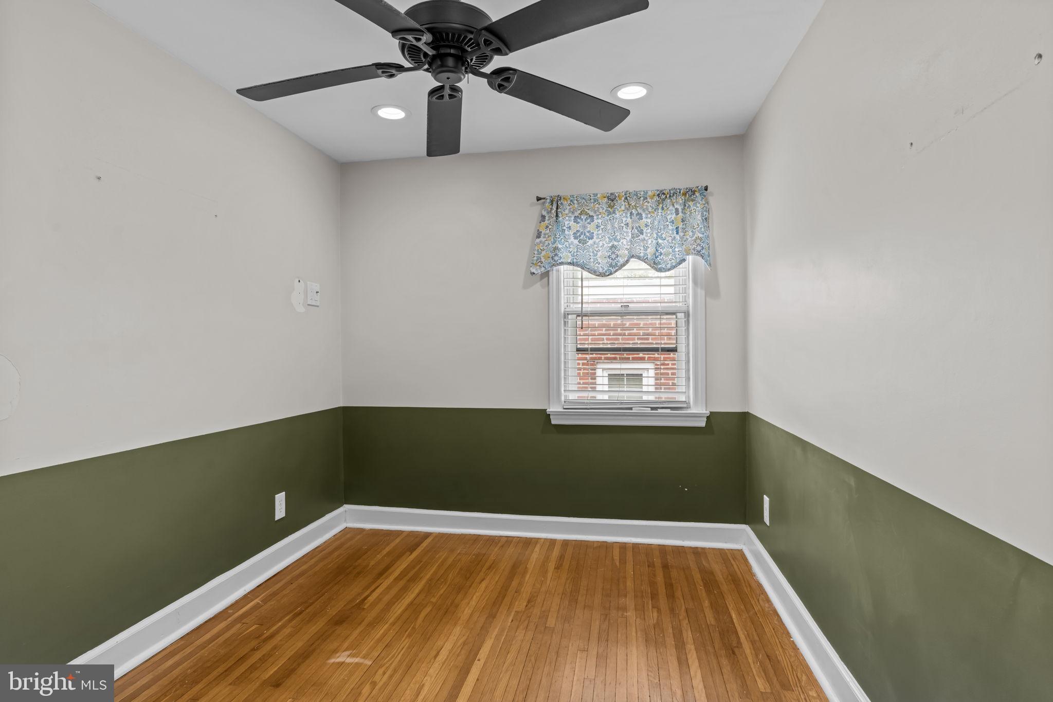 4009 Redden Road Drexel Hill, PA 19026 - Photo 11 of 21 wooden floor in an empty room with a window