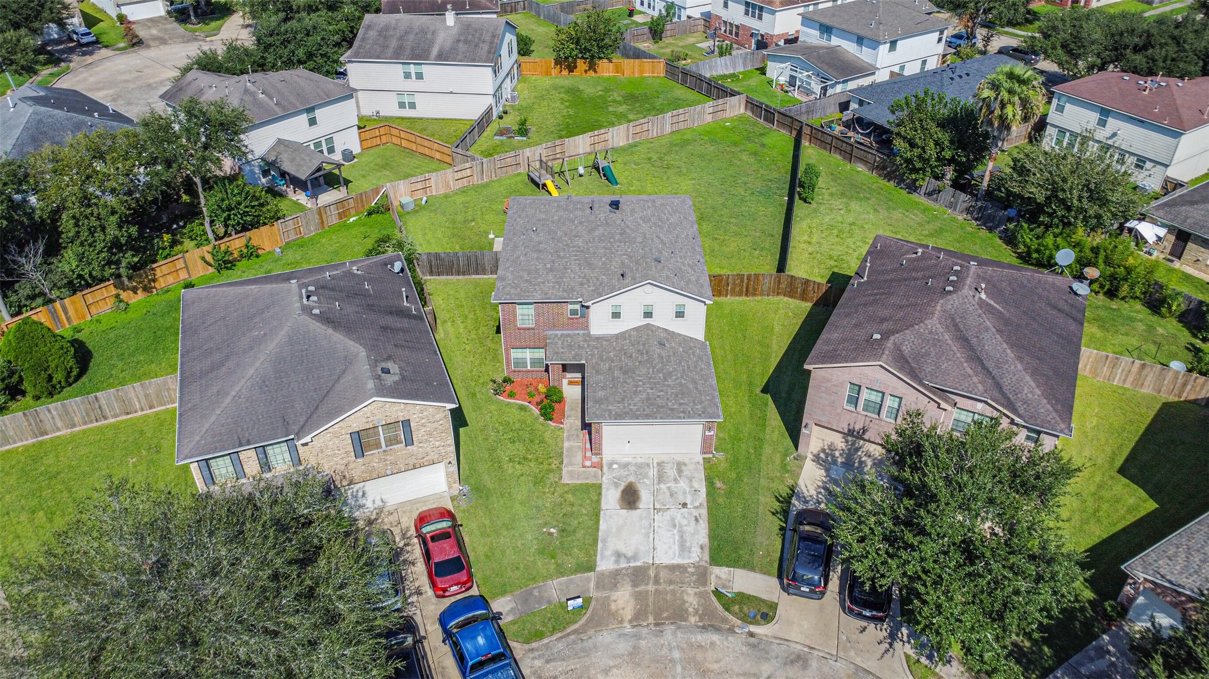 9207 Cribbage Court Houston, TX 77083 - Photo 6 of 47 Large backyard with lots of possibilities