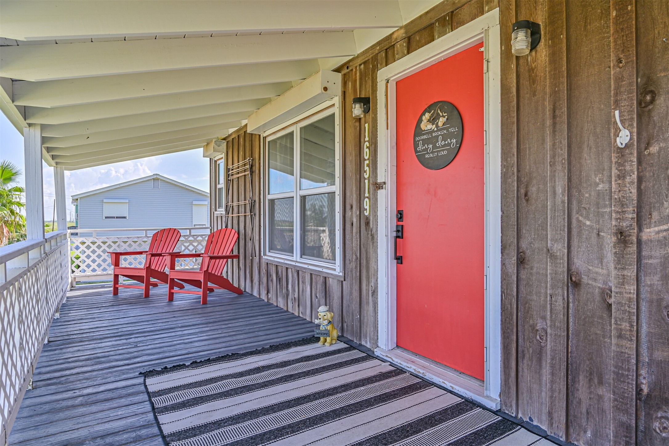 16519 Captain Kidd Road Jamaica Beach, TX 77554 - Photo 24 of 32 a outdoor space with chairs