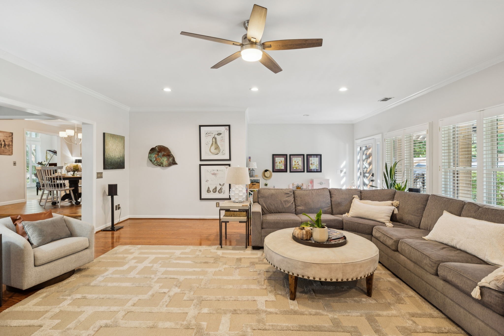 121 Pebble View Drive Franklin, TN 37064 - Photo 25 of 49 a living room with furniture and a large window