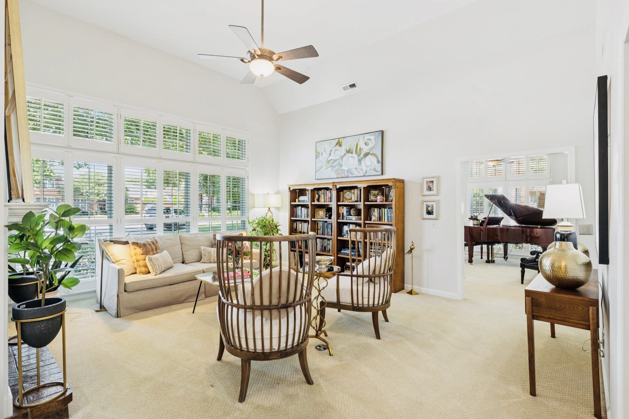121 Pebble View Drive Franklin, TN 37064 - Photo 3 of 49 a living room with furniture and a large window