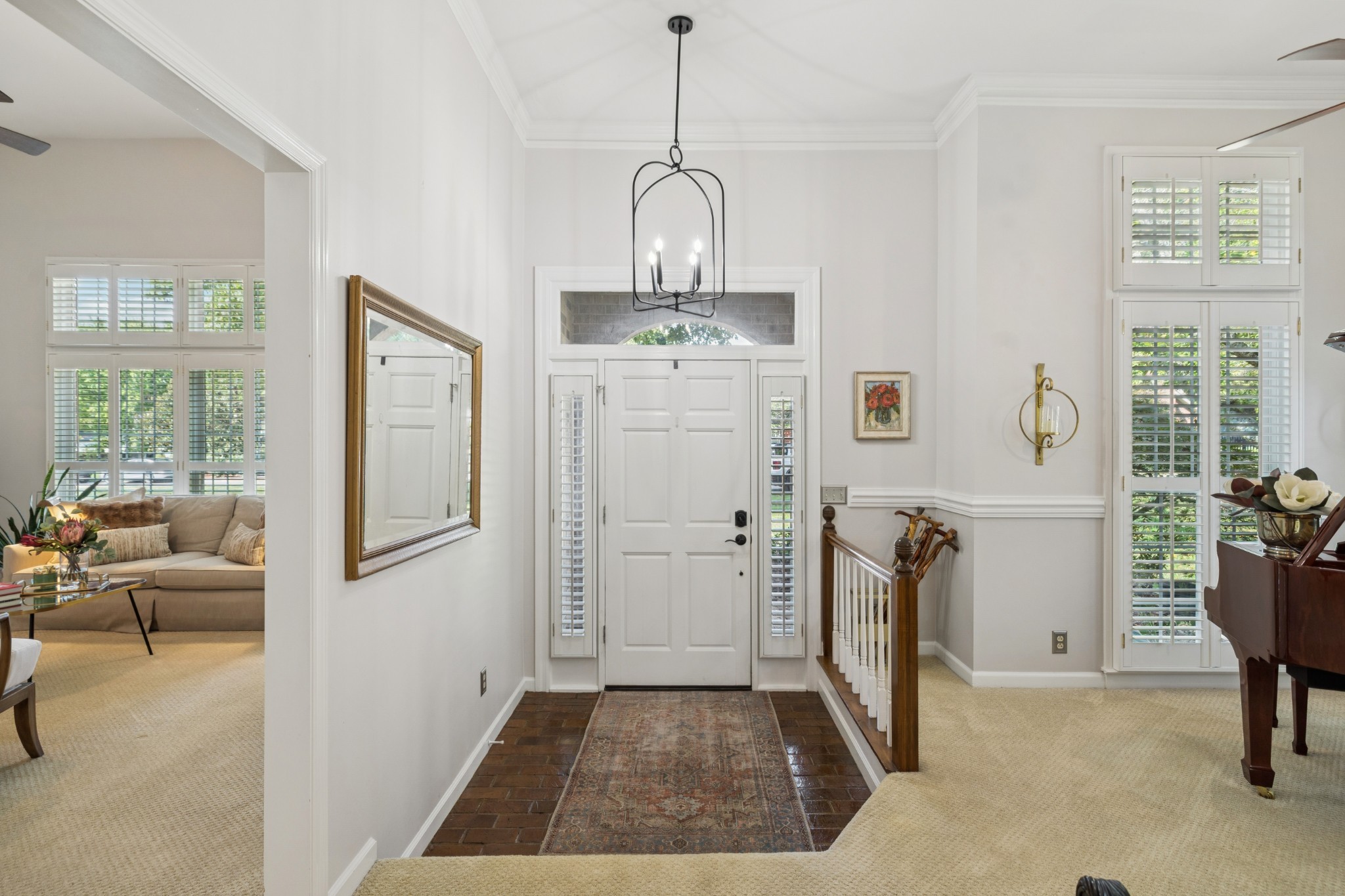 121 Pebble View Drive Franklin, TN 37064 - Photo 5 of 49 a view of a livingroom with furniture window and wooden floor